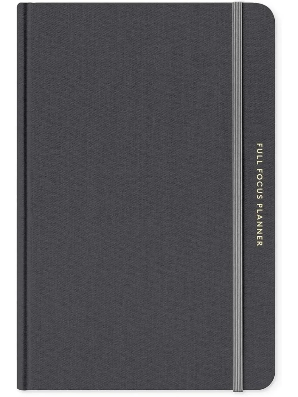 Gray Linen Daily Planner - Boost Focus, Reduce Overwhelm, Achieve Goals